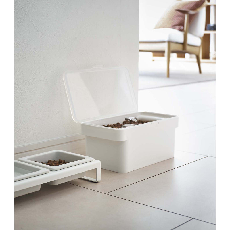 Yamazaki USA Yamazaki Home Airtight Pet Food Storage Container With